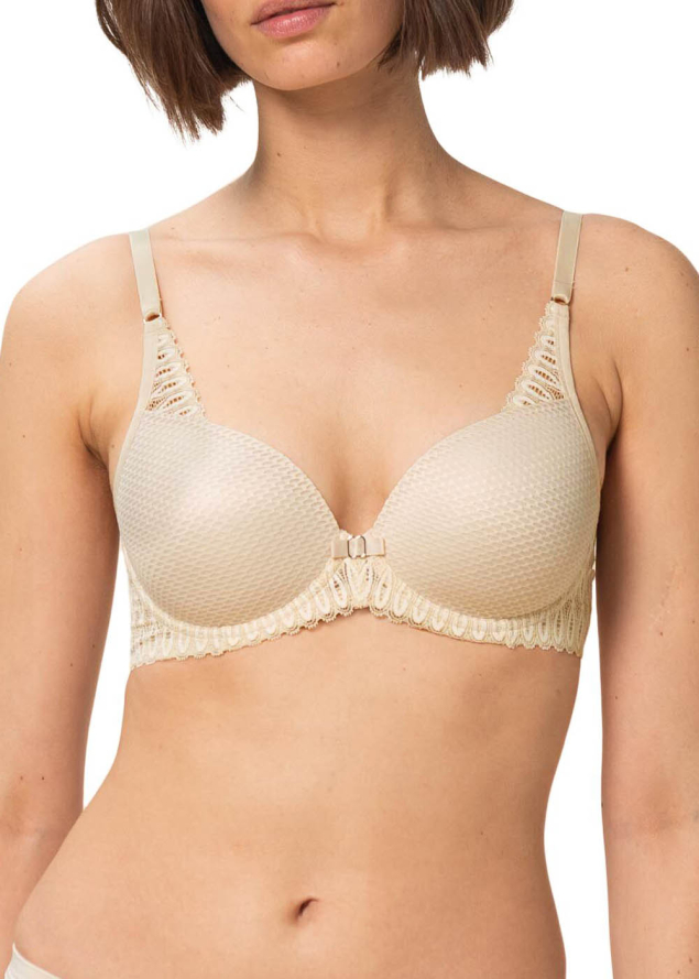 Soutien-gorge Balconnet Ampliforme  Armatures Triumph Creamy Dream